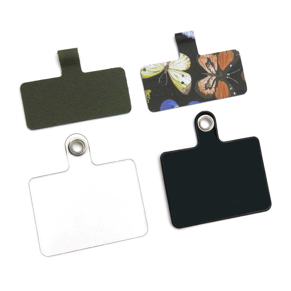 A high-end cell phone hanger adjusts a slashed cell phone shell straps to prevent the fall-on.