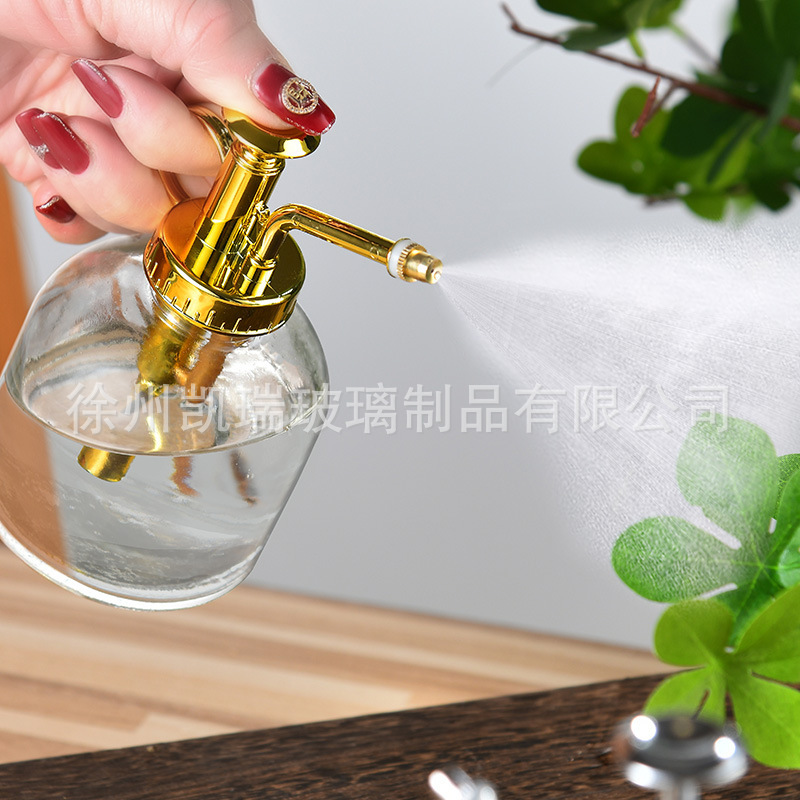 320 ml Bình khử trùng thủy tinh cao xoáy bằng bình phun điều hòa làm vườn đa sao