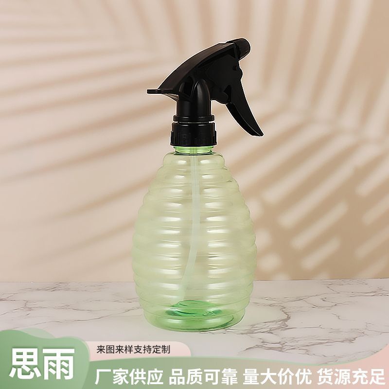Cung cấp máy phun nước màu xanh lá cây và trong suốt, ốc vít có nút tay, máy phun thịt, bi-đông trong nhà.