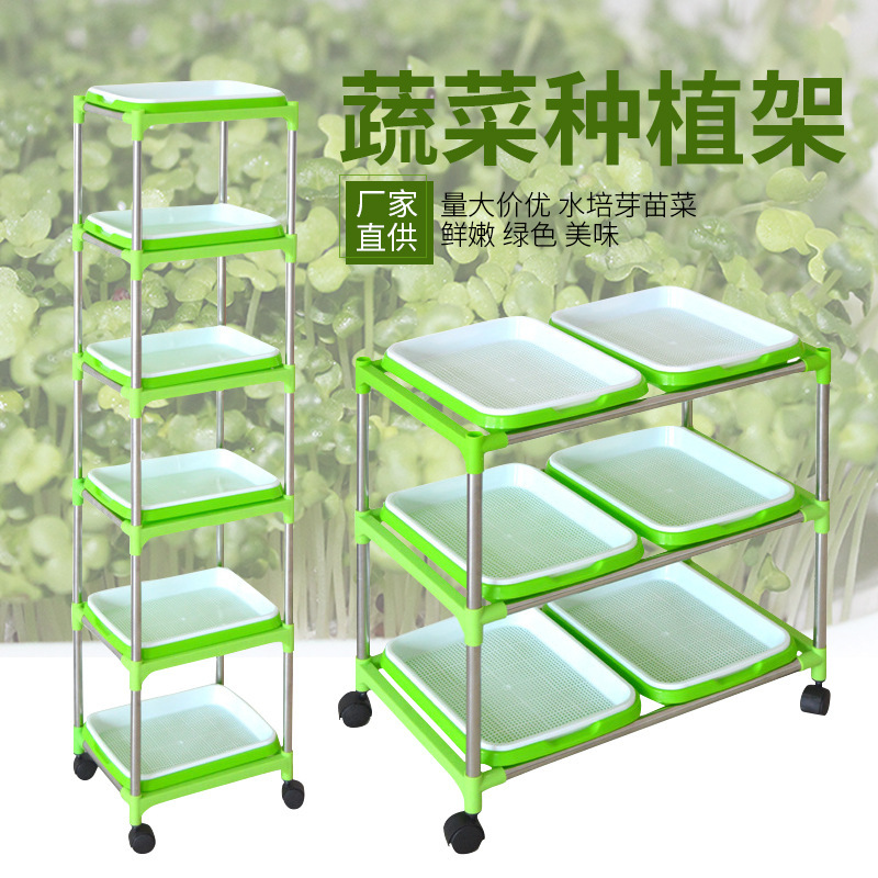 Hê-be sản xuất hai lưỡi cày được mã hóa và gieo mầm với nước và hạt đậu mọc lên.