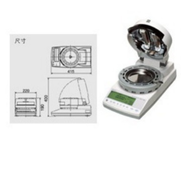 Japan's Electronic Hydrometer MOC-120H Separatometer, plastic granular water detector