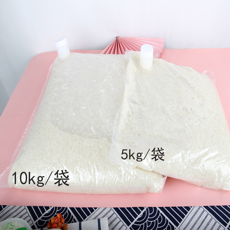 Ten kg of rice wine with a large volume of rice and sweet rice.