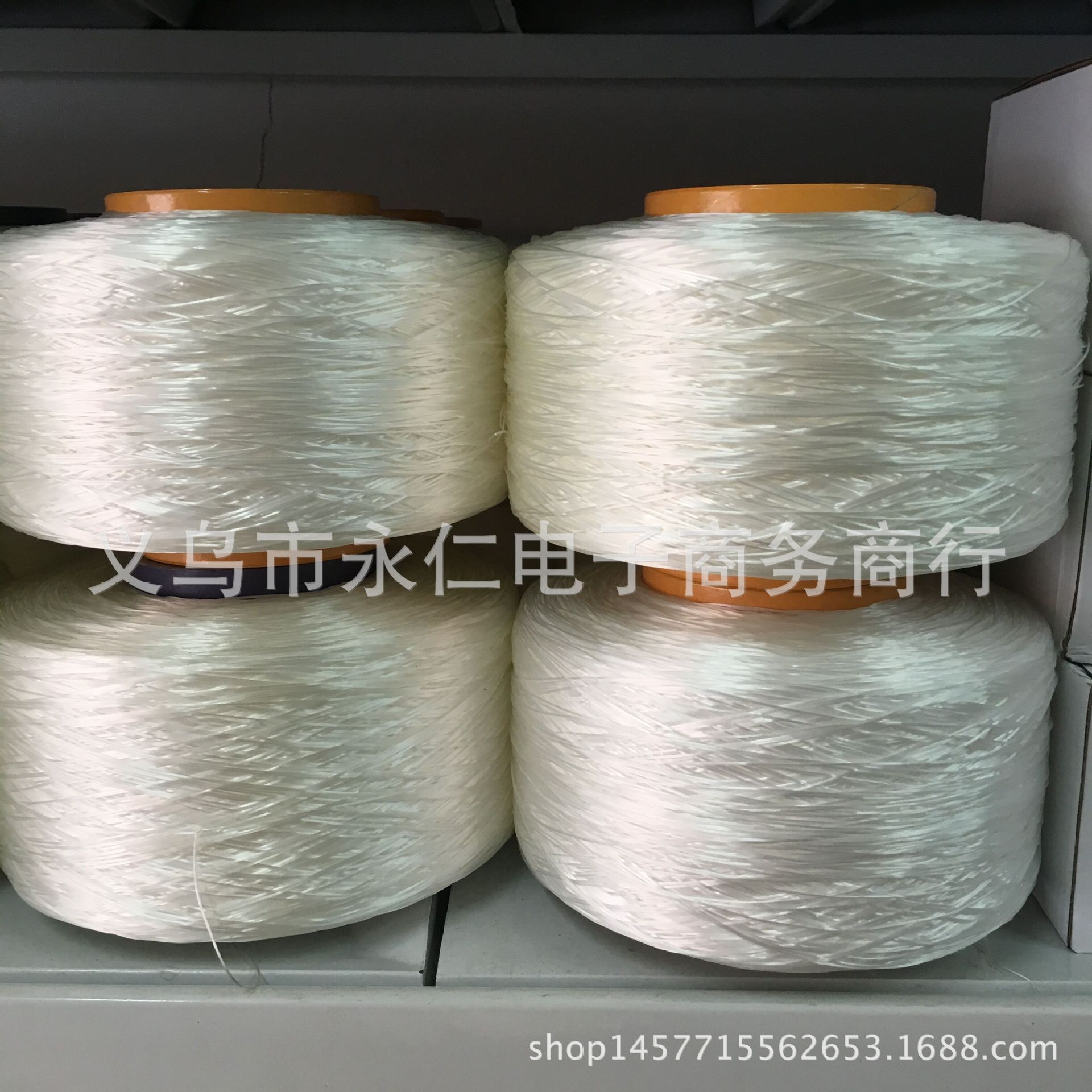 Wholesale of diy accessories, flat-wire lines, large rolls of crystal lines 0.8 mm 6000 m/roll