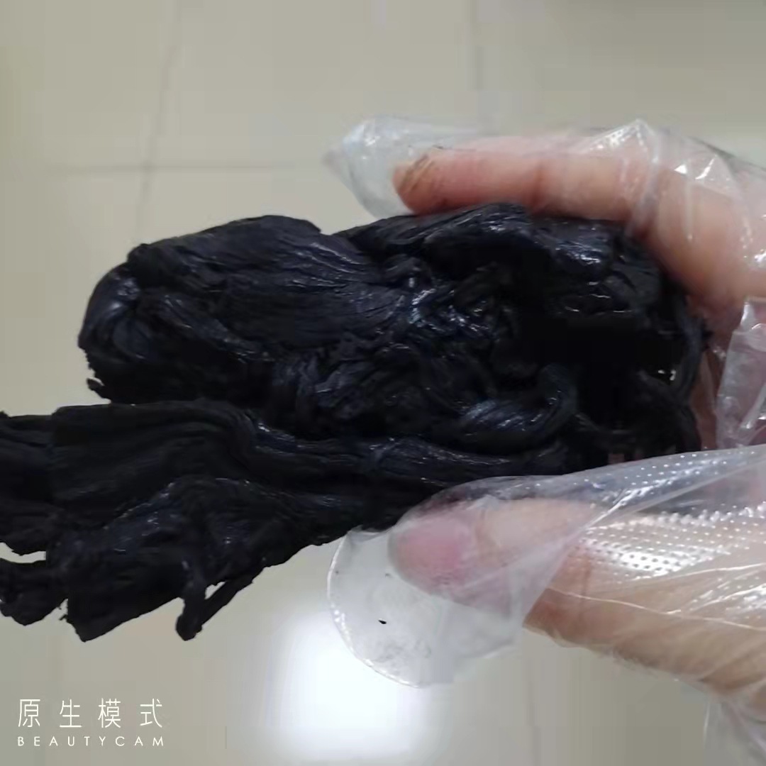 Direct sale of silica rubber, black anti-static mixture, national package.