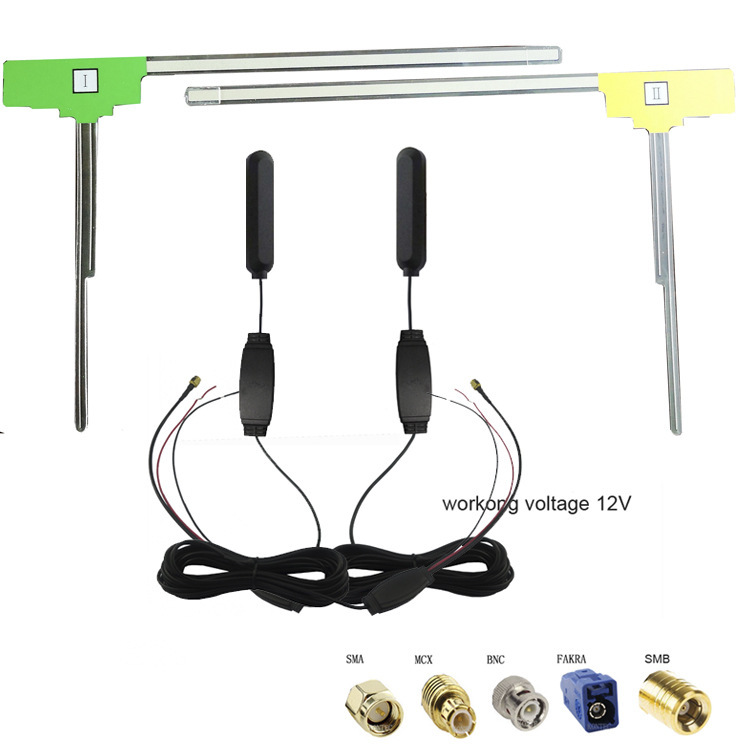 Motor DTMB antenna dvb-t with Japanese ISDB roof box digital television antenna manufacturer