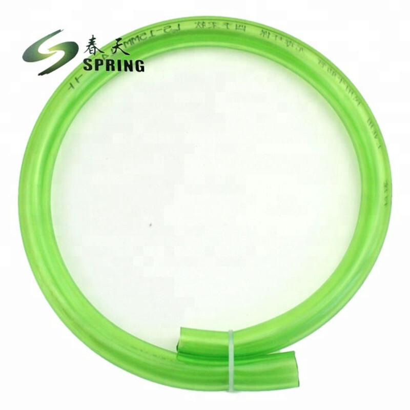 Directly supplied to green cow bands, transparent plastic fluid hose pvc, colour based on customer requirements