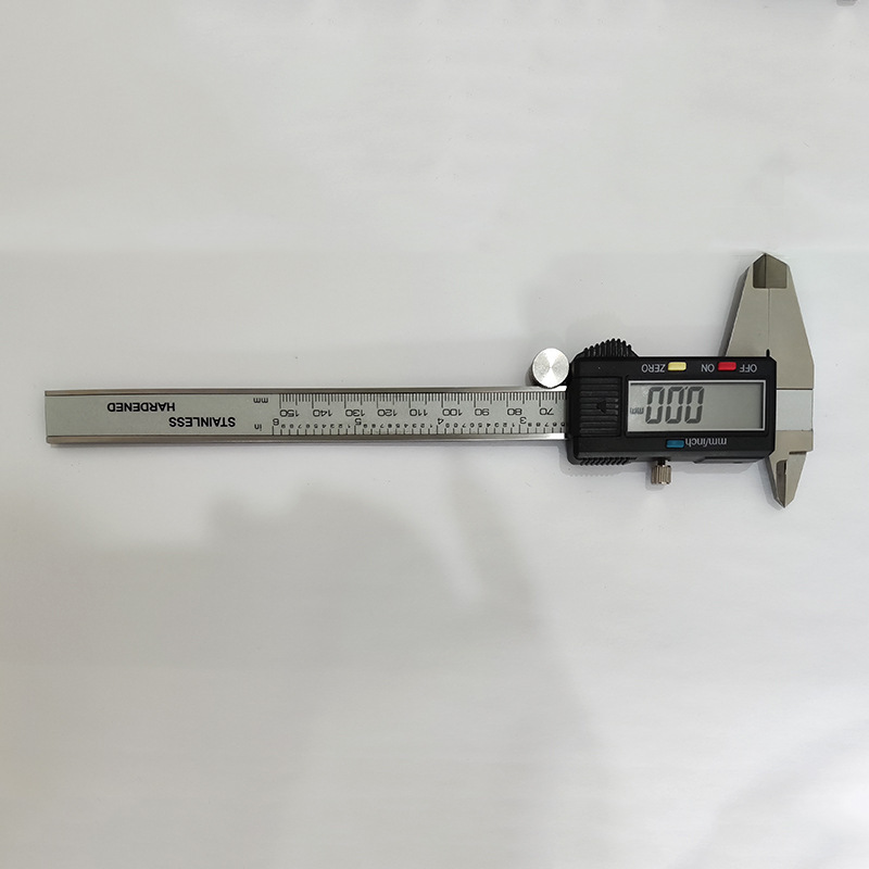 Massive stainless steel number card size 3 keyed silver membrane number 0-150 mm electronic number scale