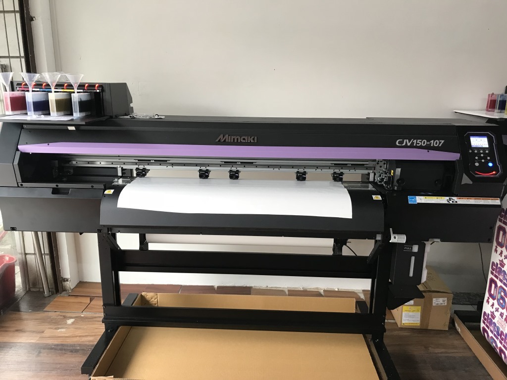 Mimaki CJV-150-107 พ่นหมึกหมึกหมึกหมึกหมึกหมึก