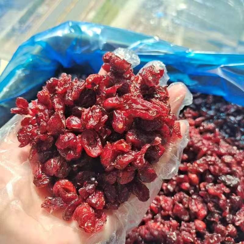 Rivera baked cranberry 10 KG 말린 꿀의 건조 레드 슬라이스, 구운 원료의 빠른 배치를 준비.