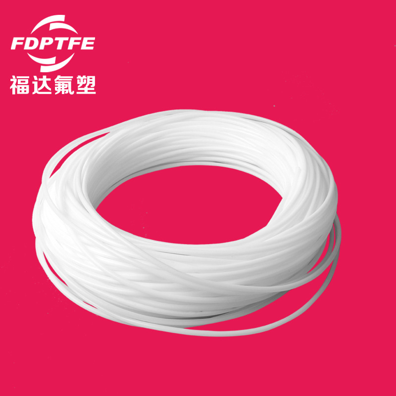 Supply of polytetrafluoroethylene to squeeze out tubes resistant to high temperature tetrafluorinated tubes, white trifluorinated tubes