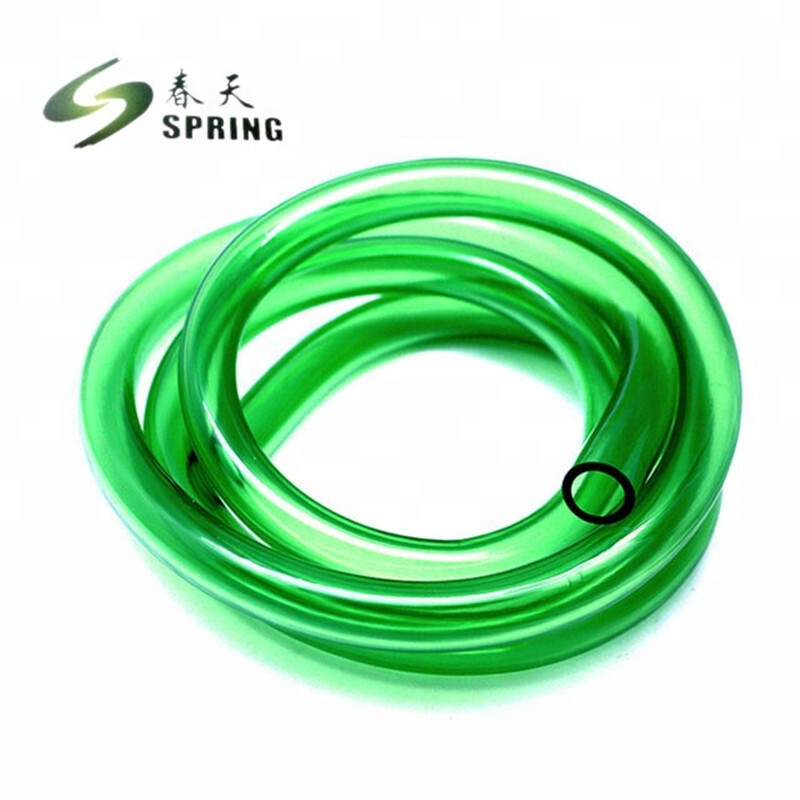 Directly supplied to green cow bands, transparent plastic fluid hose pvc, colour based on customer requirements