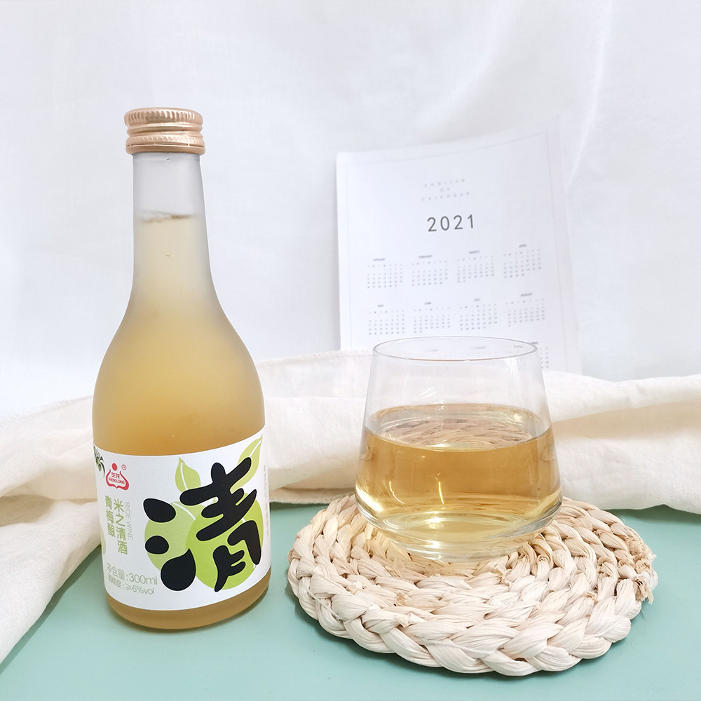 生龍清酒果酒桃花釀青梅釀桂花釀原釀糯米甜酒低度數300ml*12瓶