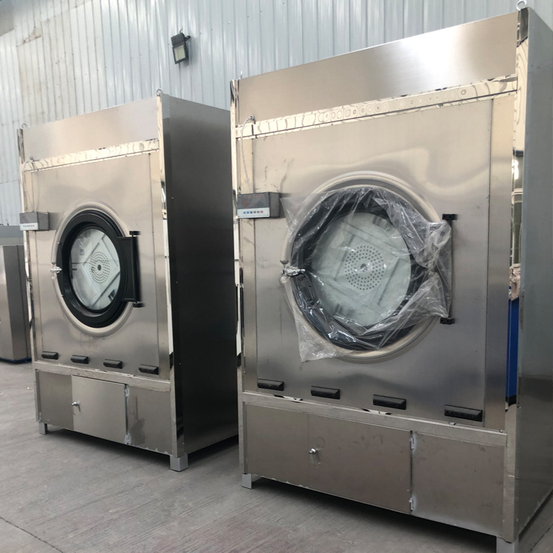 Semi-automatic single-barrel laundry room at the Commercial Hotel Hospital for Industrial Dryer Emulsive Products