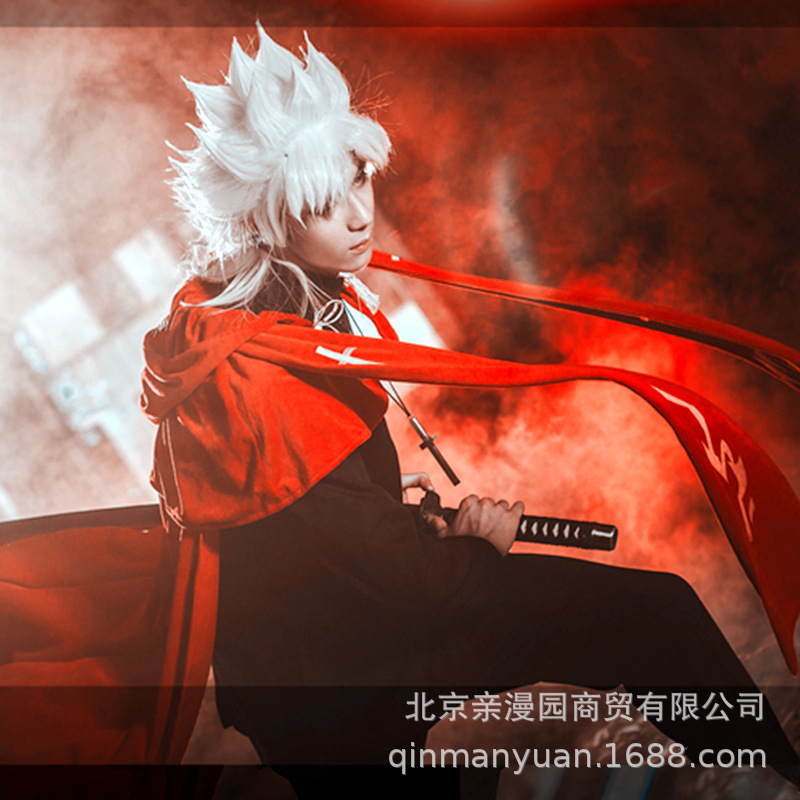 動漫Fate/Apocrypha神父天草四郎時貞衣服cosplay服裝男現貨批發