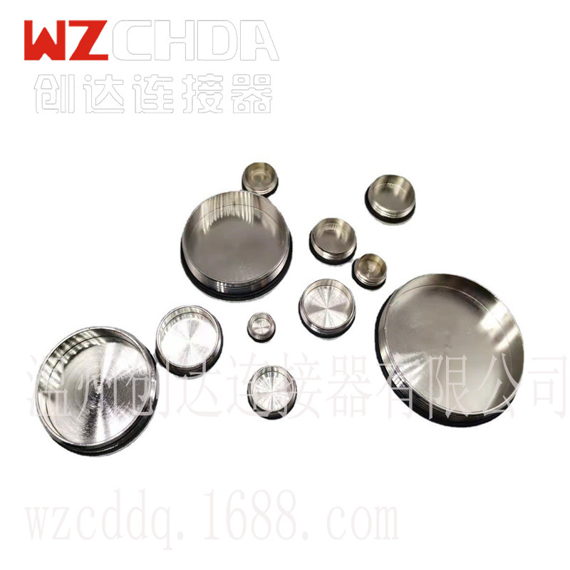 Blackjack plant company M12-M63, nickel plating, metal clogged caps