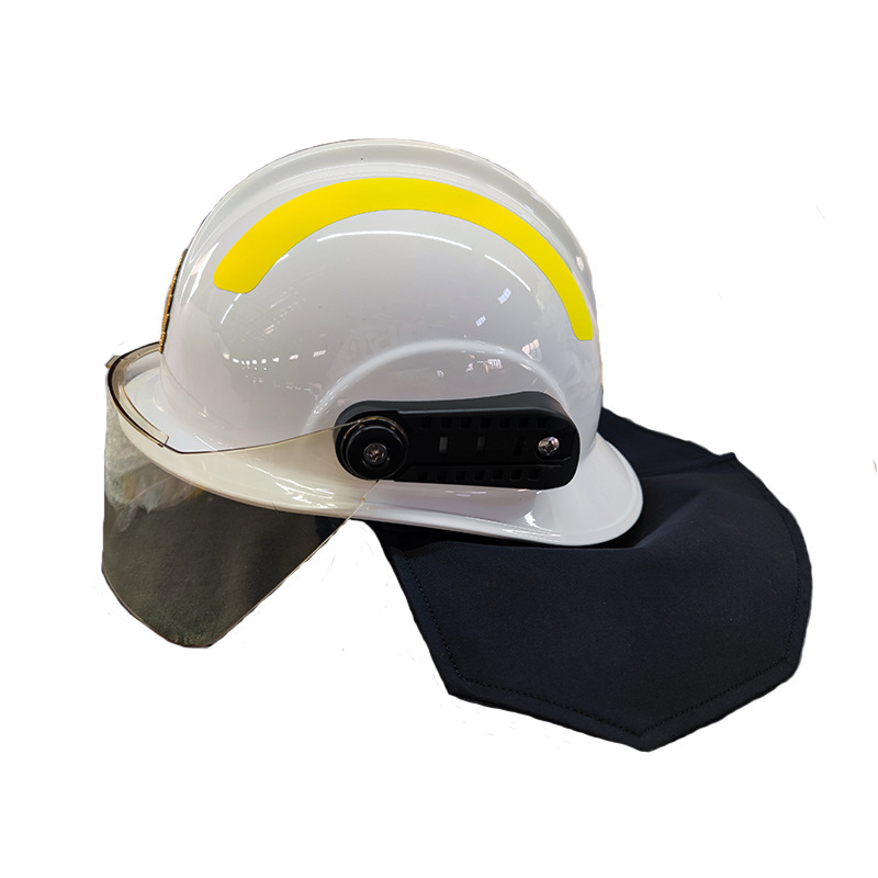 Fire Safety Officer's overall helmet, semi-helmet.