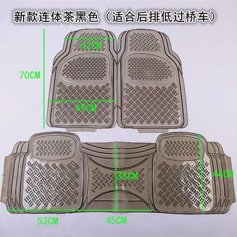 Direct sale of general purpose vehicle PVC transparency vehicle foot mats/floor mats/steals