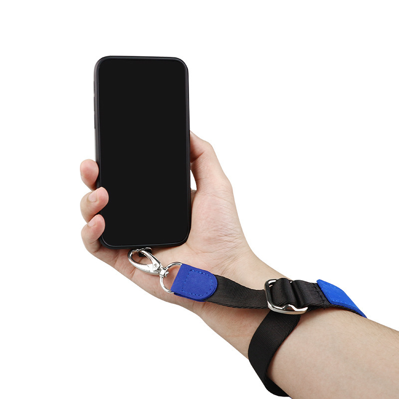 A single back camera with a common leather wristband, a mobile phone camera with a fall-proof camera with a digital micro-one handline.