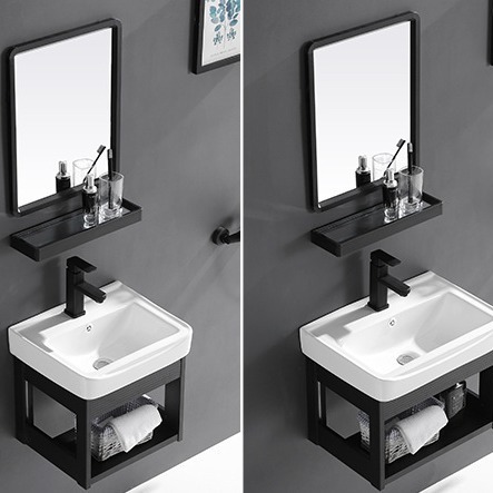 Aluminium bathroom cabinet, simple bathroom cabinet, small space bathroom cabinet, aluminium bathroom cabinet.