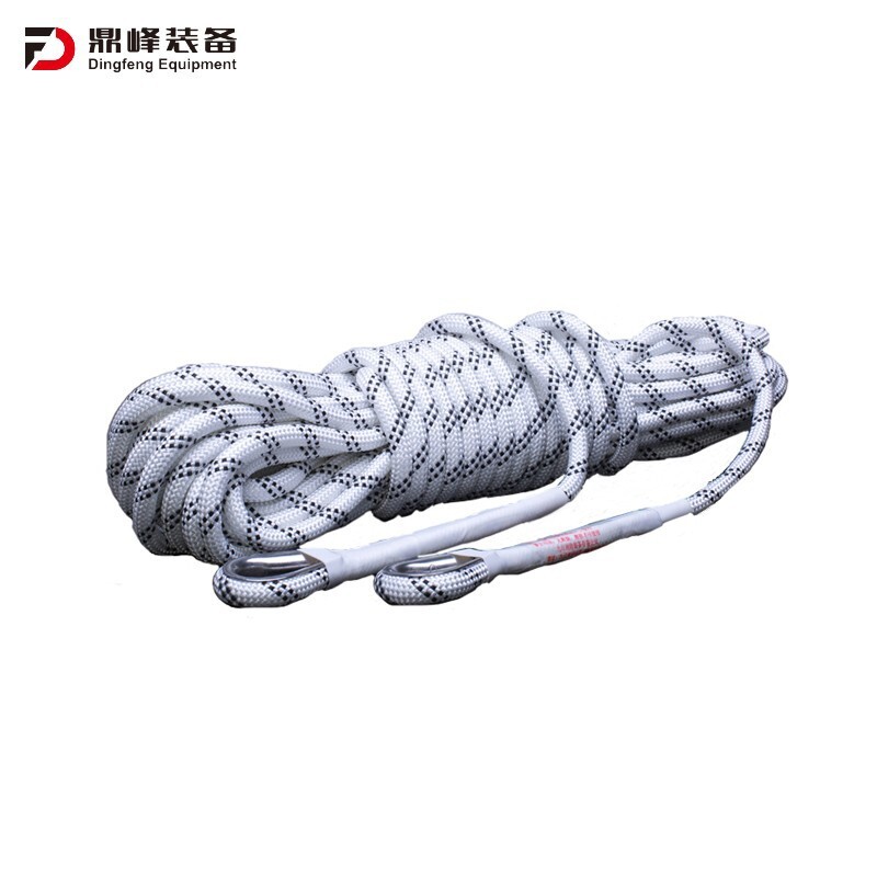 Safety ropes are continuous, cortexed and the main bearings are made of continuous fibres for a specified length