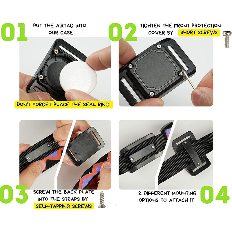 Nhà máy gốc, bên ngoài Apple Airtag, thiết bị theo dõi xe, máy chống thấm.
