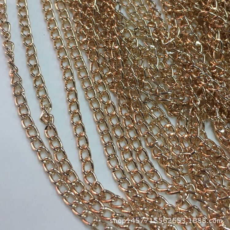 0.7 encryption chain, chain, DIY accessories chain, 100 meters each.