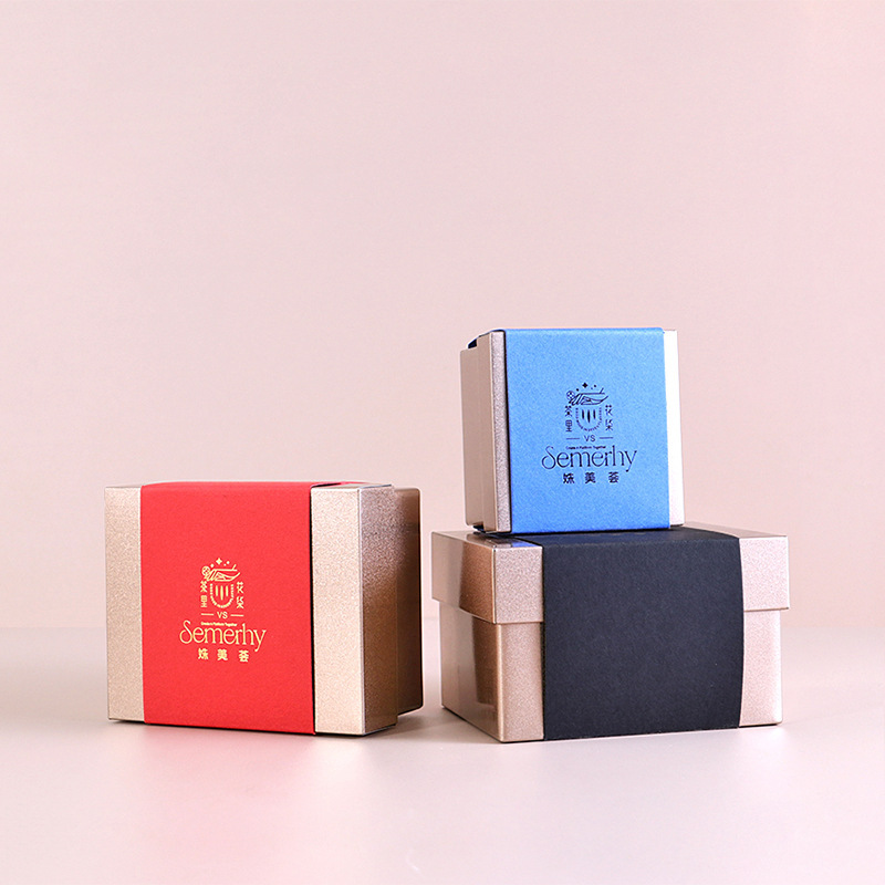 Hộp sắt có vỏ ngựa, bồn đựng đồ bảo hộ, thùng sắt hình vuông, hộp bọc đỏ, nhà máy ly trà