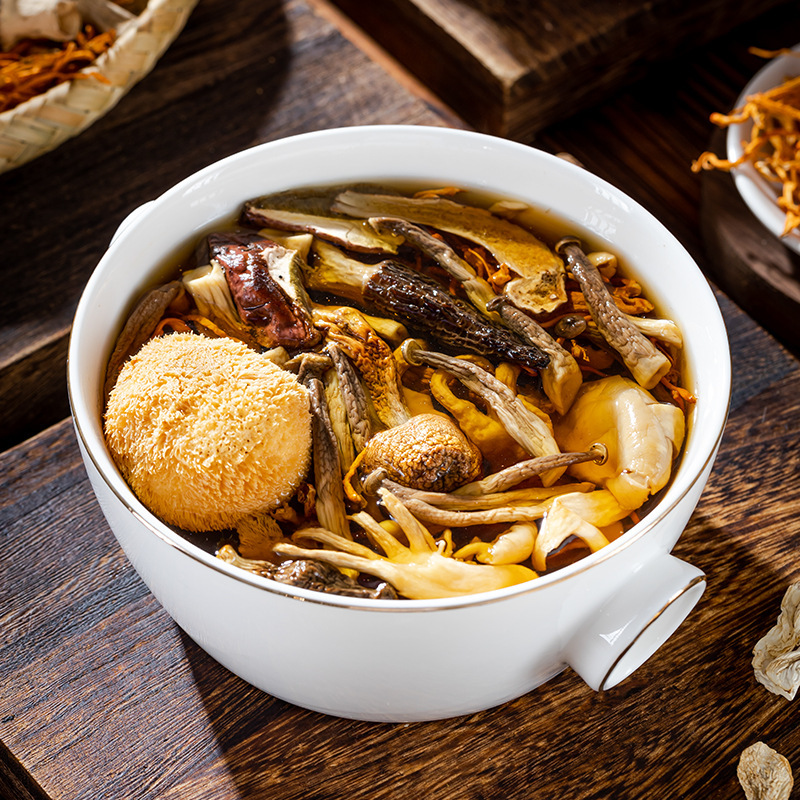 Bệnh nấm 7 màu, nấm, bụng cừu, gan bò, hoa cúc.