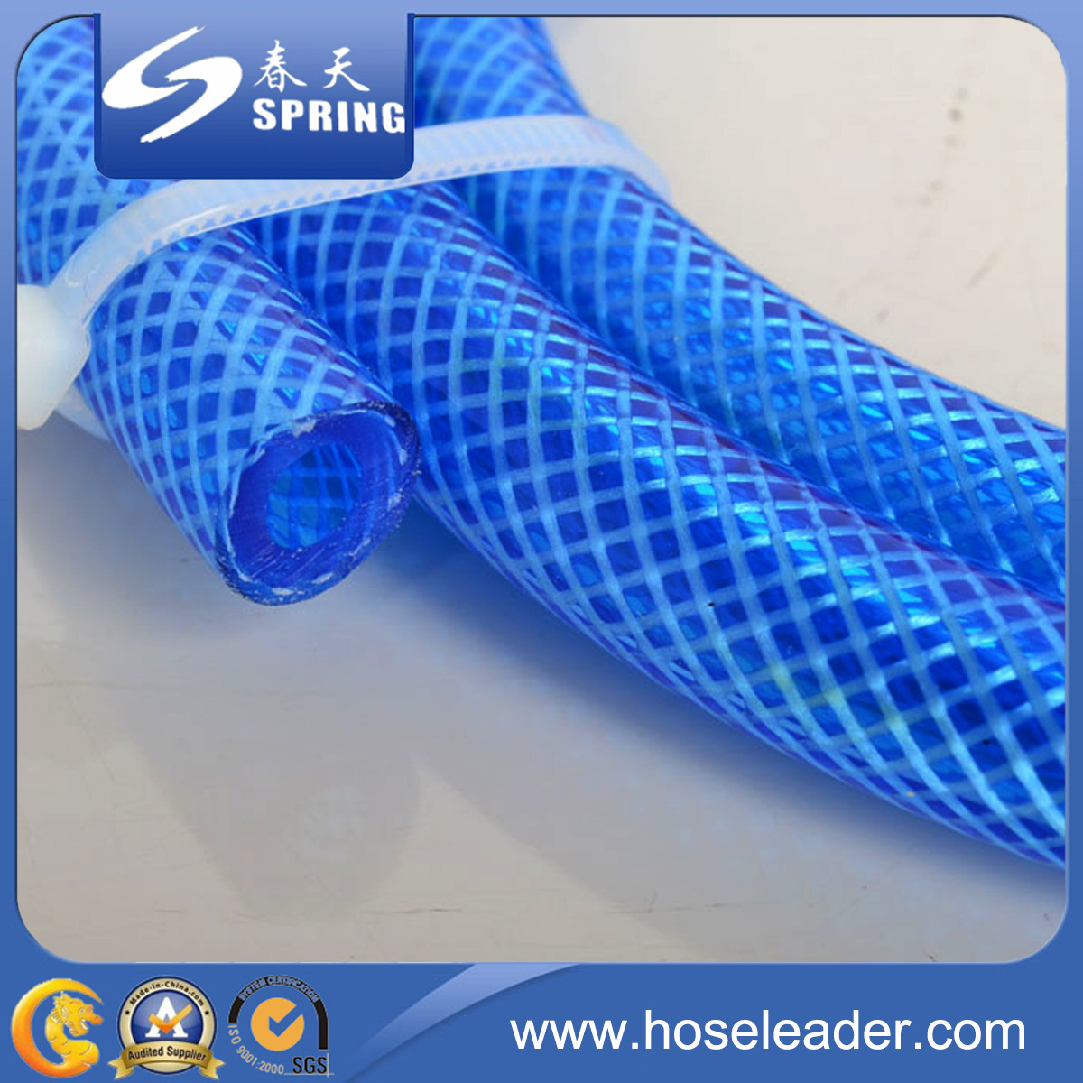 Pvc Tube Factory direct to Viper Pipes Transparent Soft Resistible Plastic Tube Fibre Upgrade Garden Pipe