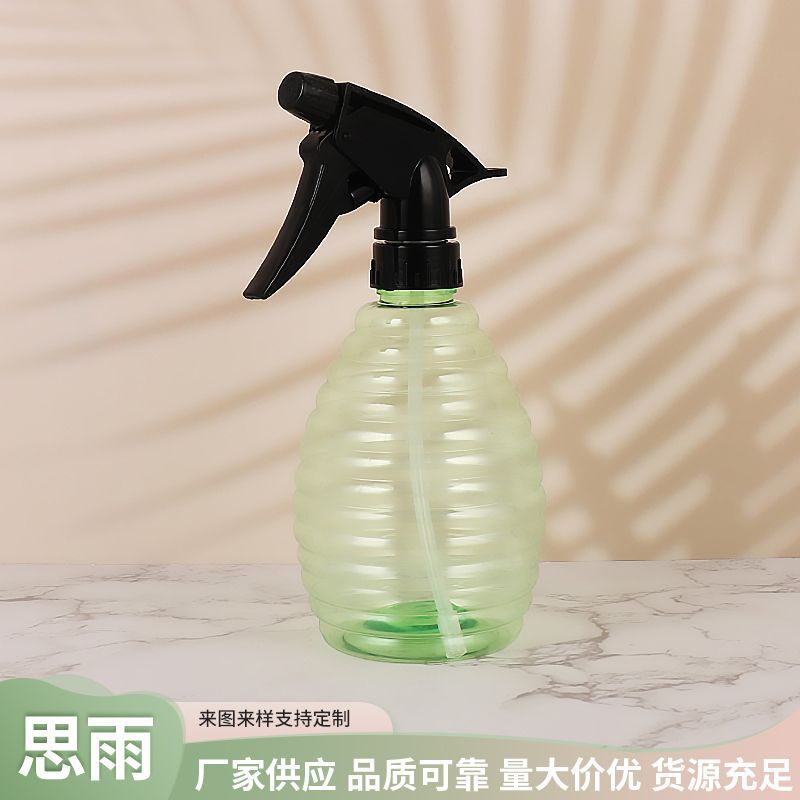 Cung cấp máy phun nước màu xanh lá cây và trong suốt, ốc vít có nút tay, máy phun thịt, bi-đông trong nhà.