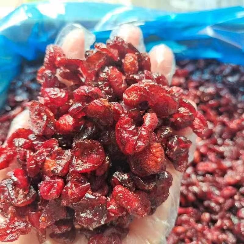 Rivera baked cranberry 10 KG 말린 꿀의 건조 레드 슬라이스, 구운 원료의 빠른 배치를 준비.