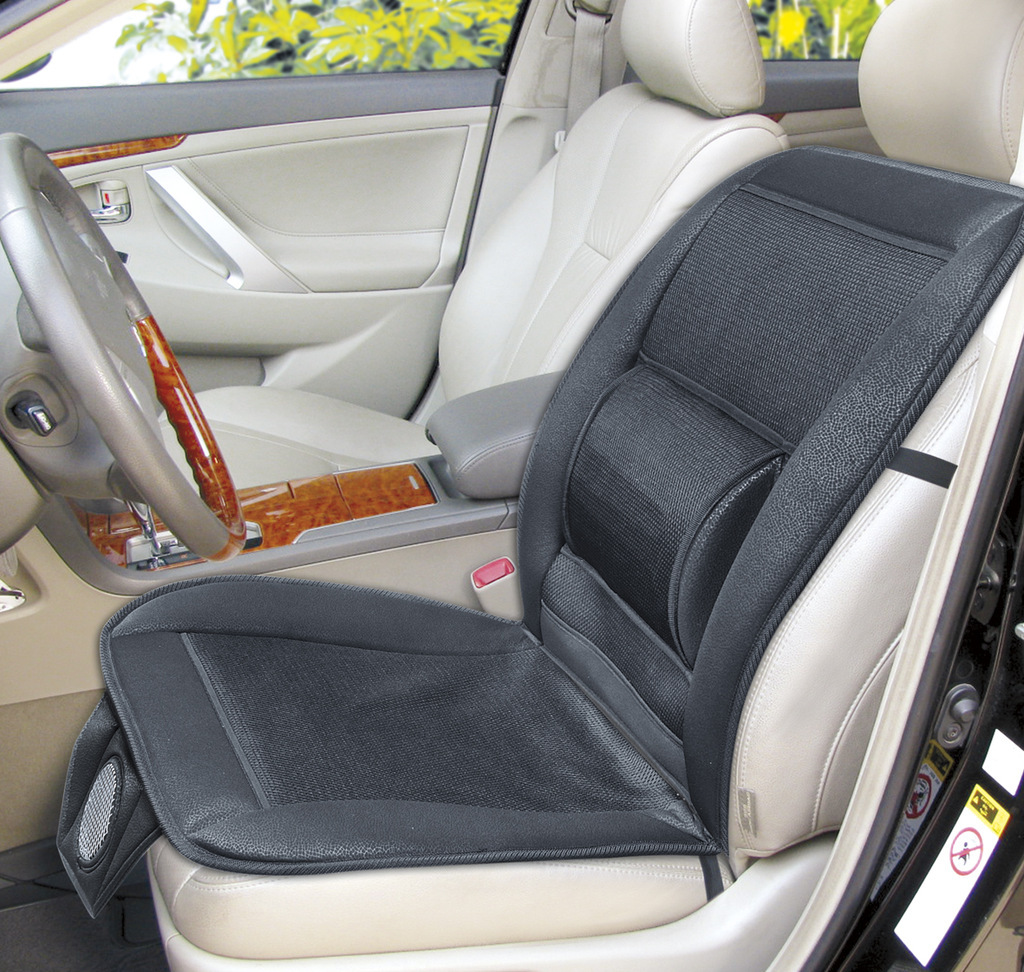 The factory sells a ventilated massage and heated the car seat cushions to cool the fan seat air-conditioning pads