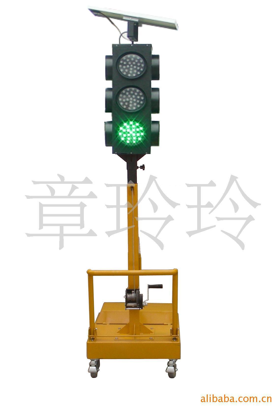 Solar mobile red and green lights, traffic lights, solar lights, temporary red and green lights, emergency lights.