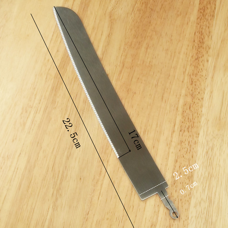 The stainless steel cake shovel.