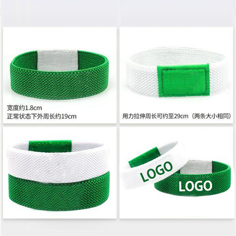 The sports ring producer printed logo, the basketball tennis star elastic wristband, in a variety of ways.