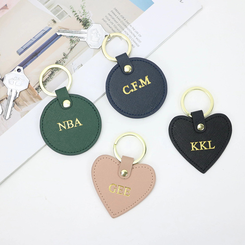 The leather key buttons can be printed and the leather buttons printed.