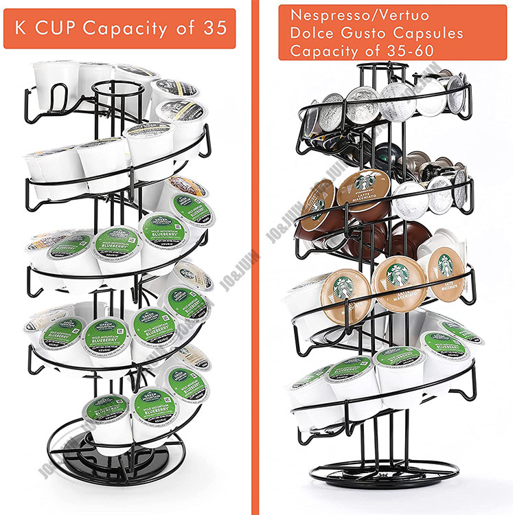Sherry, xoay bình cà phê KCUP ở 360 độ.