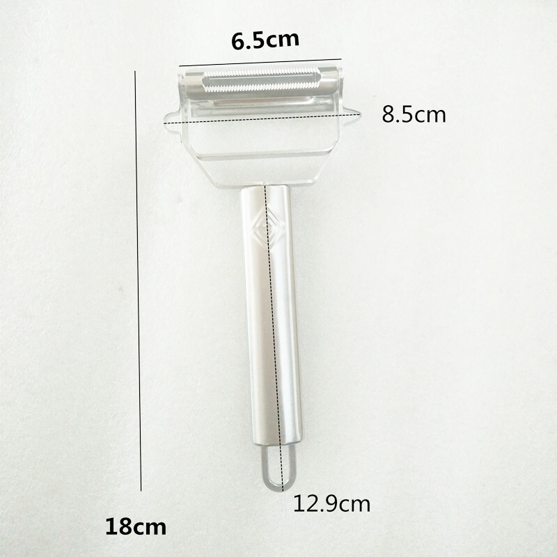 雙頭不鏽鋼雙面瓜刨削皮刀削條器家用廚房水果蔬菜刨