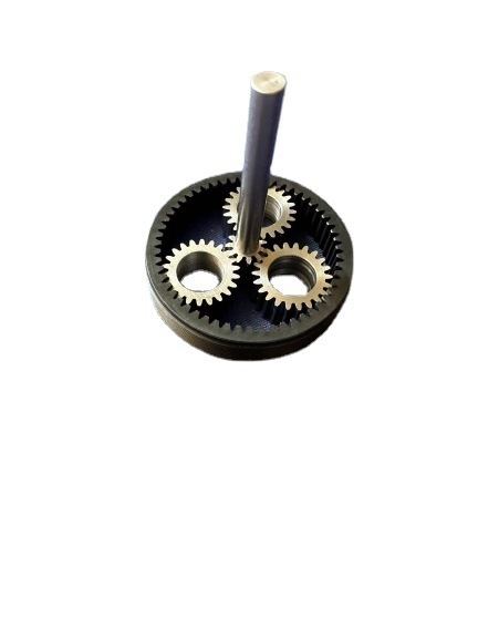 Non-standard planetary gears, brakes, gear boxes, sun teeth, inner rings, fine gear axes.