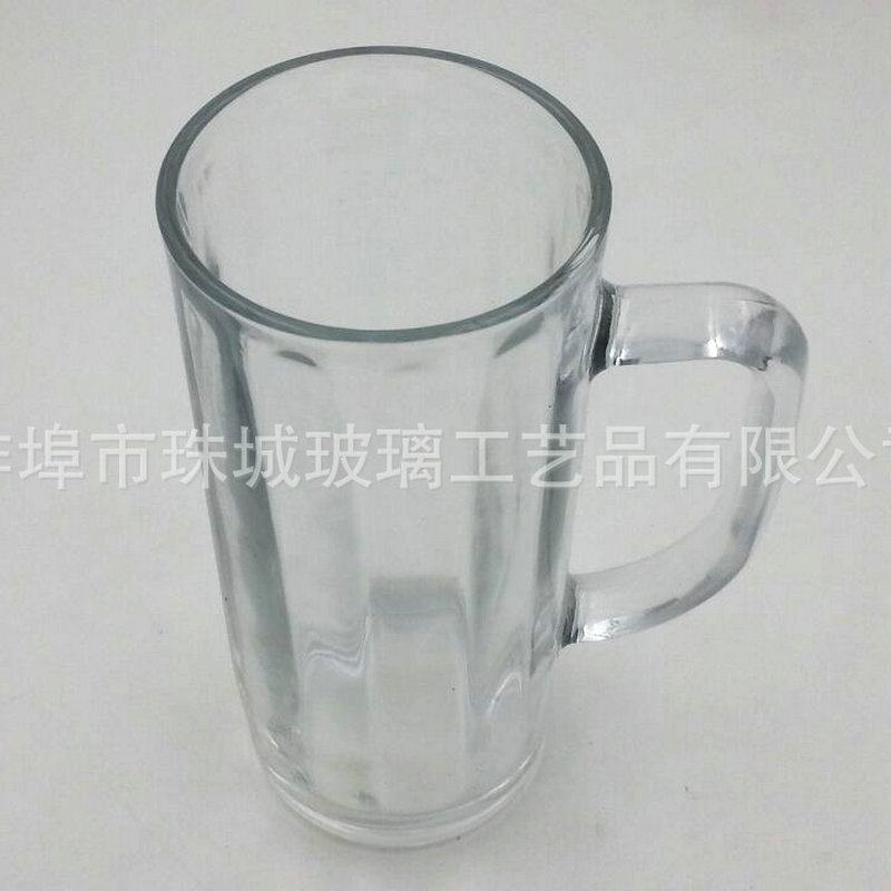The factory supplies high-white beer with a thick glass, a glass bottom of 0.5 willows for a wholesale.
