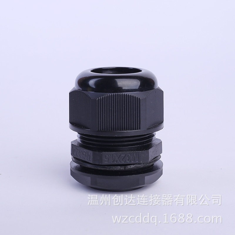 MG32*1.5 nylon cable fixed head plastic waterproof lockheads for direct hardware connection.