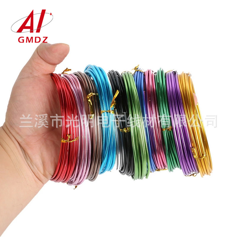 [Light điện tử] thực vật chỉ đạo 1.2 mm màu nhôm oxy hóa /diy dệt nguyên liệu thô