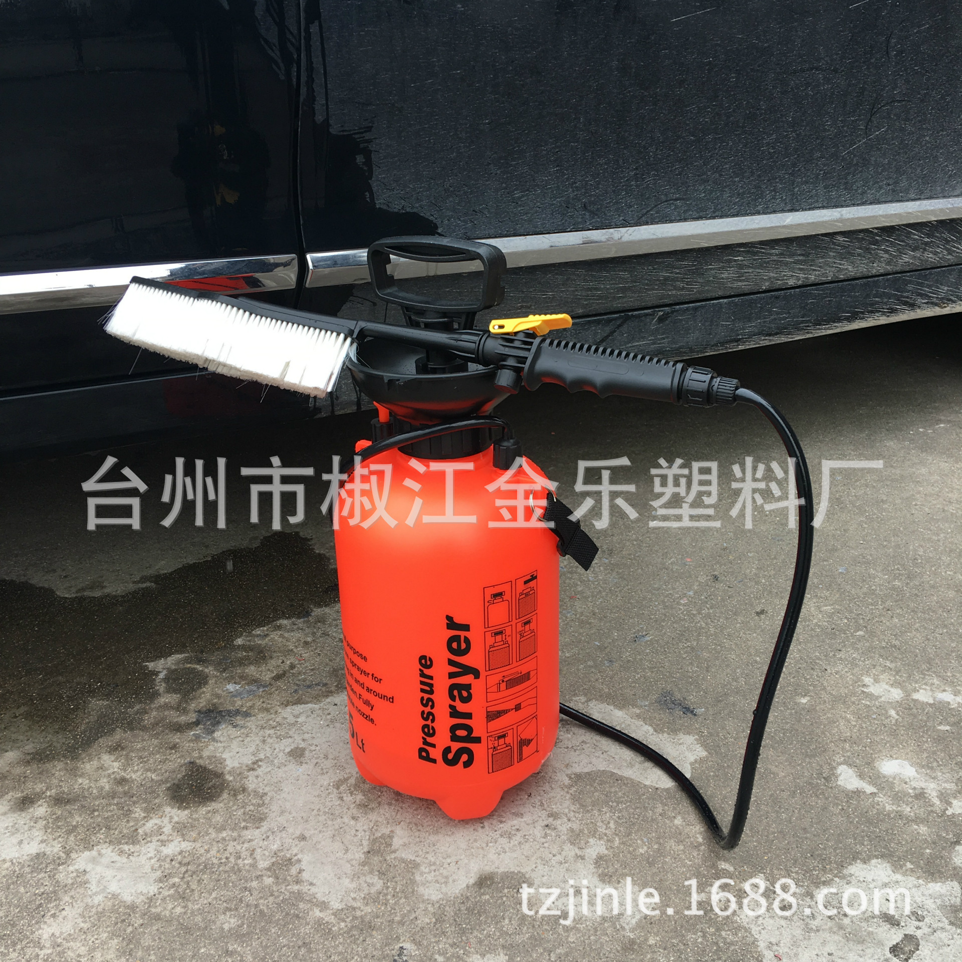 Máy giặt toàn thân, lau chùi tay áp suất cao, lau chùi nhựa 5L