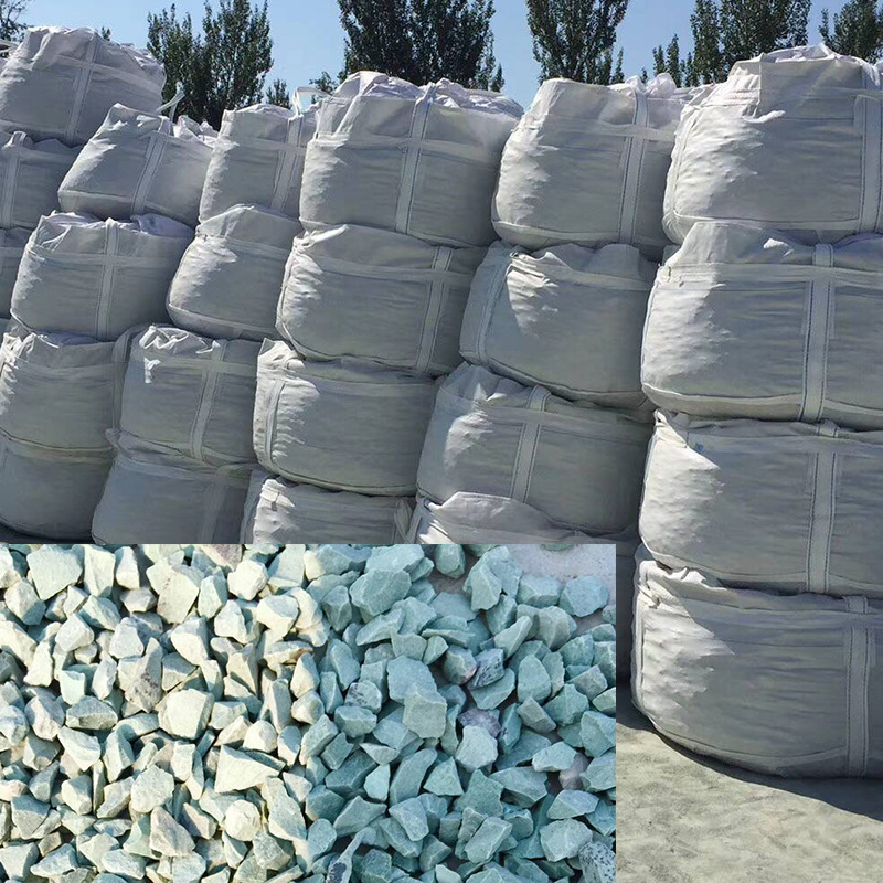 Wholesale of large particles of boiling rock filled with artificial wetland stream water purification.