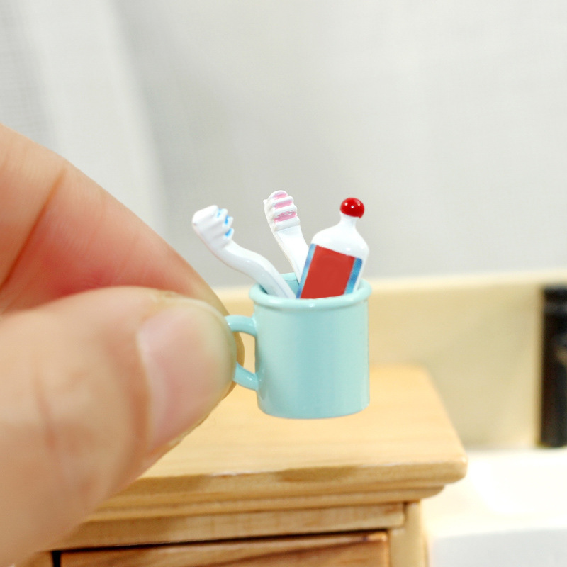 The Micro- square example example Ab11 cups/phalm + ชุดแปรงสีฟัน N115