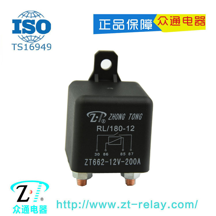 RL180 relays 12v 4 foot constant relays 200A vehicle retrofitters