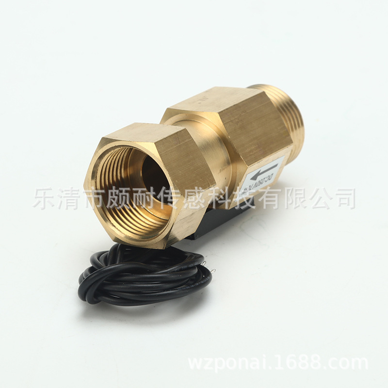 C43F liquid flow switch, copper flow switch, supply clarinet principle water flow switch.