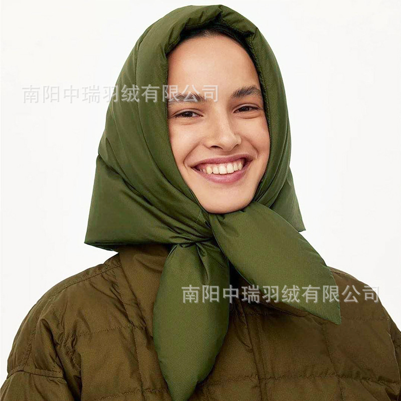 Cross-border heat-seller turban with 90 white duck flair-proof hood caps.