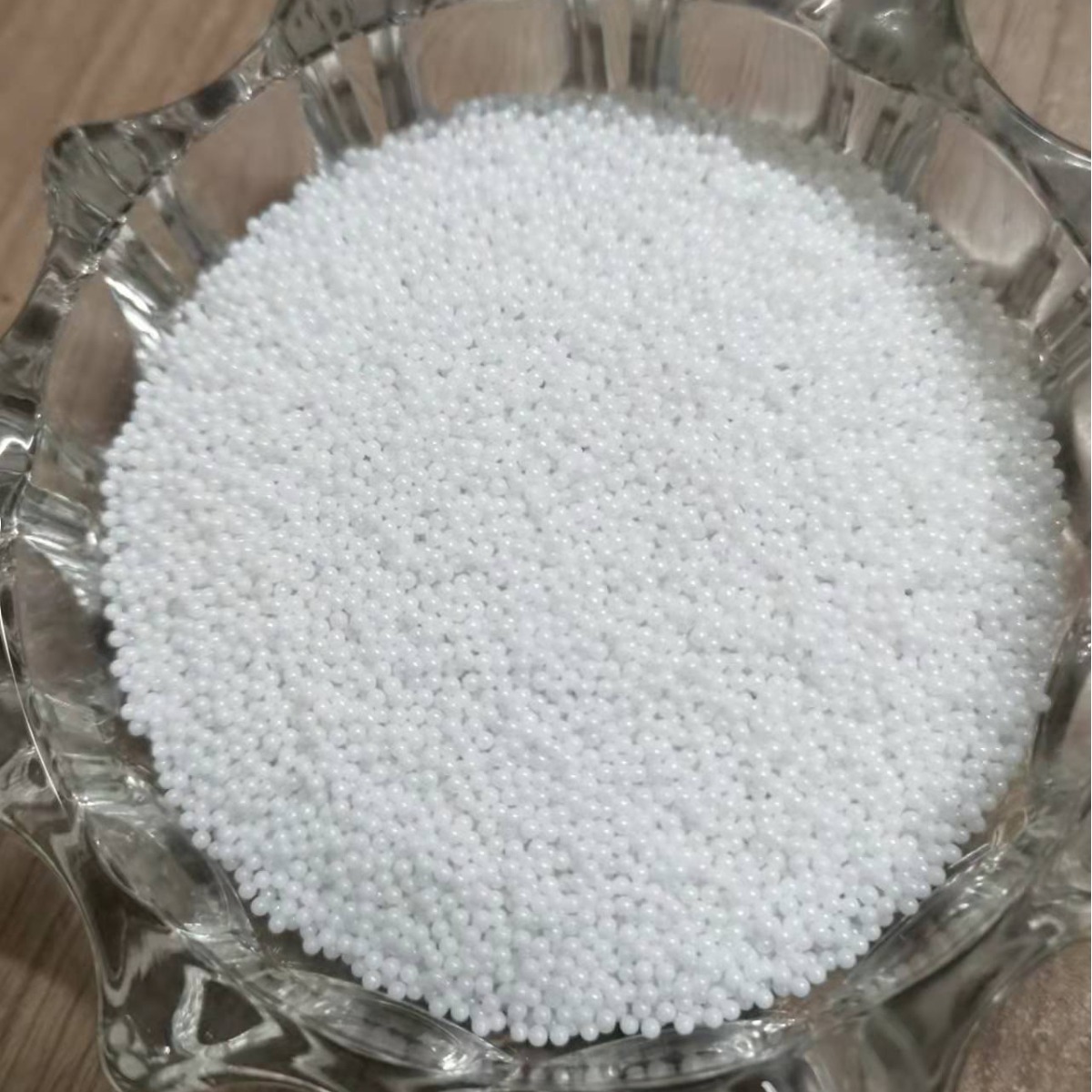 Porcelain beads 0.3 mm-3.5 mm milled porcelain ball insulation ball POM beads delivered in bulk