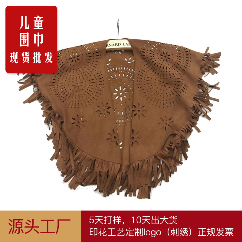 Khăn choàng của trẻ em mùa thu và mùa đông nhung để giữ cho khăn choàng ấm, với một sự trao đổi nước ngoài cay cay